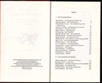 Honoré de Balzac: Die grosse Gespenstertruhe - Das Buch der phantastischen Literatur