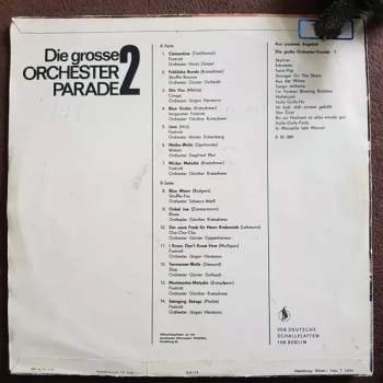 Various: Die Grosse Orchester Parade 2