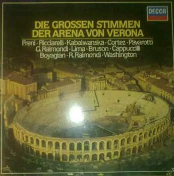 Various: Die Grossen Stimmen Der Arena Von Verona (3xLP + BOX + INSERT)