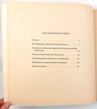 Wiemann Hermann: Die Malerei der Renaissance.