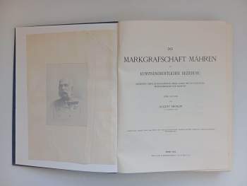 August Prokop: Die Markgrafschaft Mähren in kunstgeschichtlicher Beziehung