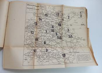 Die Netzkarten und Bezirkskarten der deutschen Reichsbahn - Stand 1. September 1939