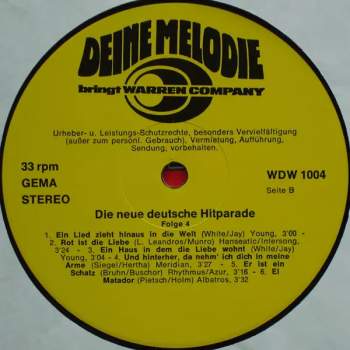 Joe Campmann: Die Neue Deutsche Hitparade Folge 4