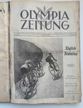 Die Olympische spiele 1936 - Olympia Zeitung