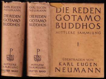 Buddha: Die Reden Gotamo Buddhos : Díl 1-2