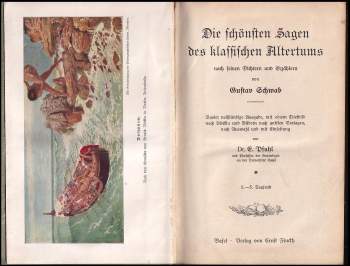 Gustav Schwab: Die schönsten Sagen des klassischen Altertums