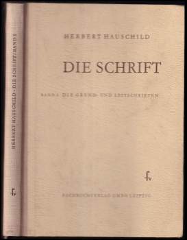 Die Schrift