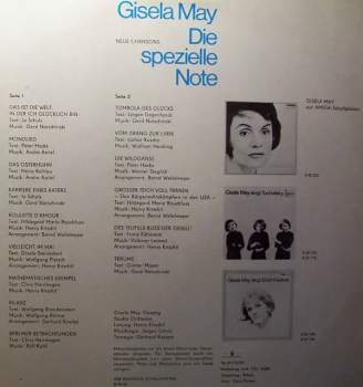 Gisela May: Die Spezielle Note