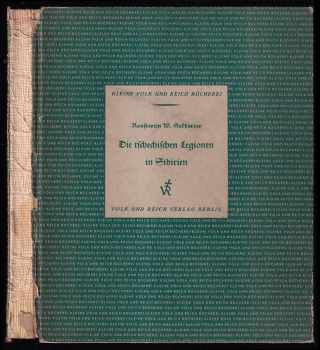 Konstantin W. Sakharow: Die Tschechischen Legionen in Sibirien