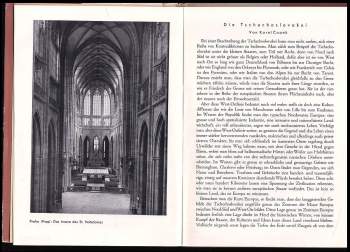 Karel Čapek: Die Tschechoslovakei. Vorwort von Karel Capek. (Entworfen von Slavoboj Tusar).