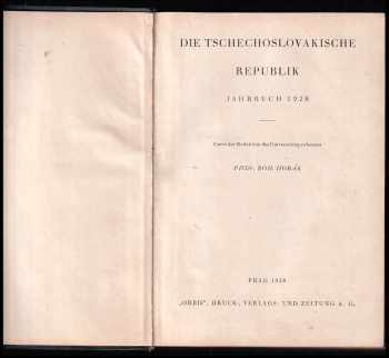 Die Tchechoslovakische Republik
