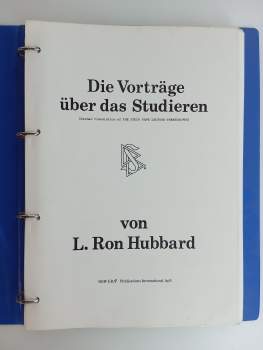 L. Ron Hubbard: Die Vorträge über das Studieren