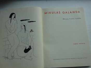 Ľudmila Peterajová: Dielo Mikuláša Galandu