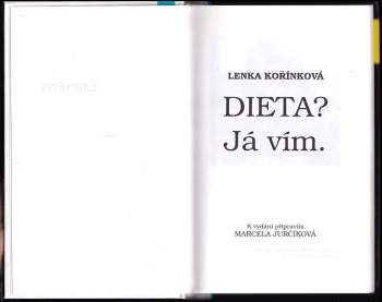 Dieta? : Já vím - 1. díl
