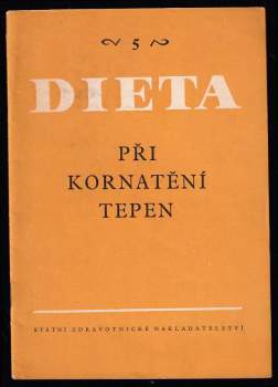 Dieta při kornatění tepen
