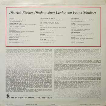 Franz Schubert: Dietrich Fischer-Dieskau Singt Lieder Von Franz Schubert