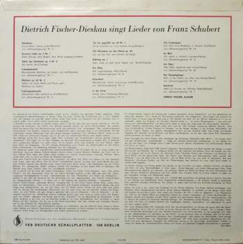 Franz Schubert: Dietrich Fischer-Dieskau Singt Lieder Von Franz Schubert