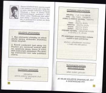 Tamara Starnovská: Diety při onemocnění zácpou