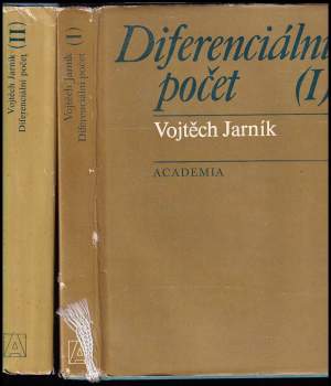 Vojtěch Jarník: Diferenciální počet I + II