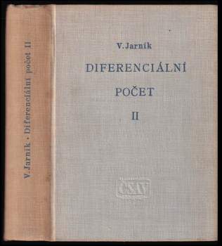Vojtěch Jarník: Diferenciální počet