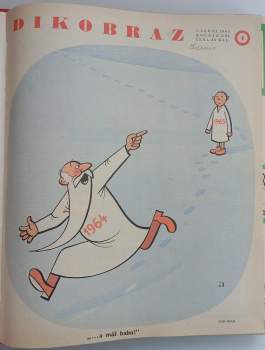 Jindřich Bešta: Dikobraz 1965 číslo 1-51 nekompletní