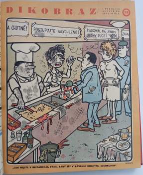 Jindřich Bešta: Dikobraz 1965 číslo 1-51 nekompletní