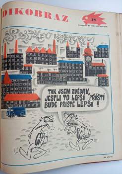 Jiří Bartoš: Dikobraz 1968 číslo 1-52 kompletní