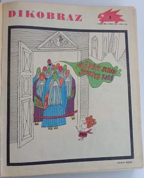 Jindřich Bešta: Dikobraz 1969 číslo 1-52 kompletní