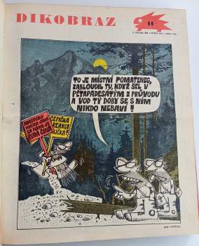 Jindřich Bešta: Dikobraz 1969 číslo 1-52 kompletní