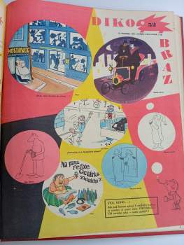 Jindřich Bešta: Dikobraz 1970 číslo 1-52 kompletní