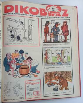 Jindřich Bešta: Dikobraz 1967 číslo 1-52 kompletní