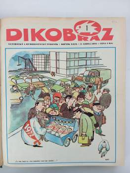 Jindřich Bešta: Dikobraz, číslo 1 - 51, ročník XXIX