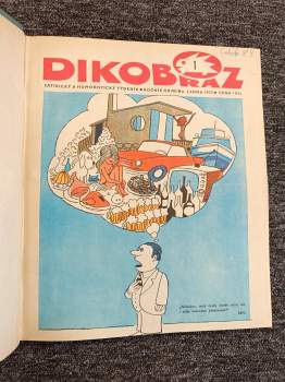 Dikobraz, číslo 1 - 52, ročník XXVIII - KOMPLETNÍ