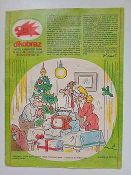 Jindřich Bešta: Dikobraz, Ročník XLI, čísla: 1-13, 15,17, 18, 23-27, 29-31, 33-35, 37, 39, 41, 46, 48, 50, 51