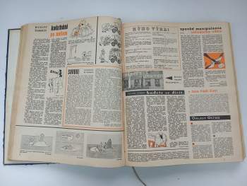 Zdeněk Jirotka: Dikobraz KOMPLETNÍ ROČNÍK XXIII. 1967 + ROČNÍK XXIV. 1968