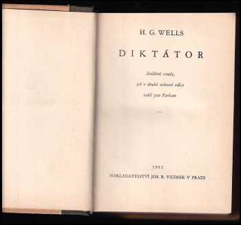 H. G Wells: Diktátor