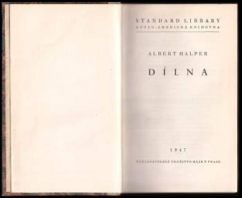 Albert Halper: Dílna