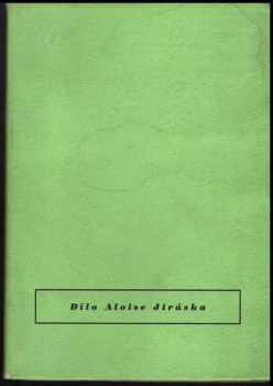 Dílo Aloise Jiráska