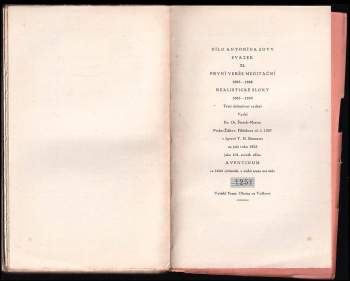 Antonín Sova: Soucit i vzdor