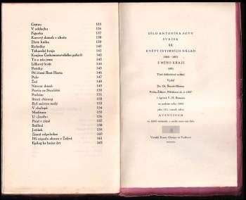 Antonín Sova: Soucit i vzdor