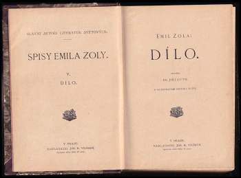 Émile Zola: Dílo