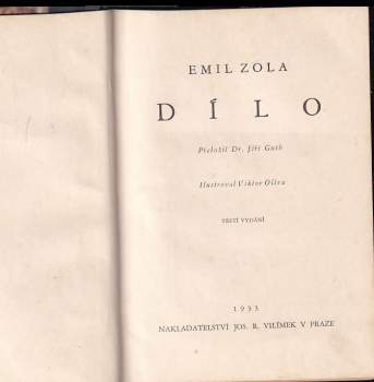 Émile Zola: Dílo