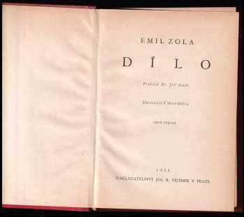Émile Zola: Dílo