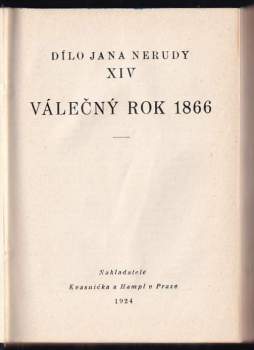 Jan Neruda: Dílo Jana Nerudy