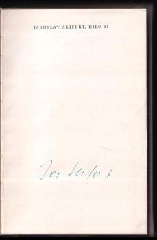 Jaroslav Seifert: Dílo