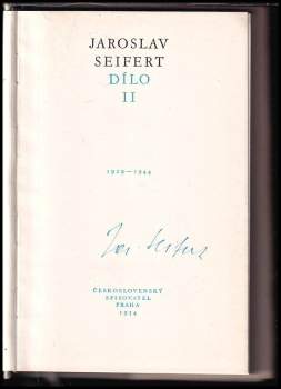 Jaroslav Seifert: Dílo