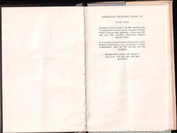 Jaroslav Seifert: Dílo