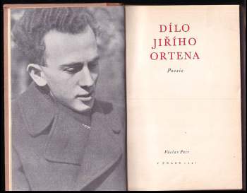 Jiří Orten: Dílo Jiřího Ortena