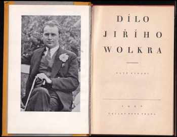 Jiří Wolker: Dílo Jiřího Wolkera