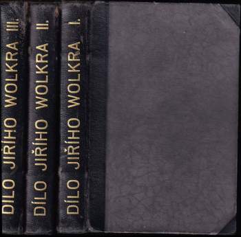 Jiří Wolker: Dílo Jiřího Wolkra